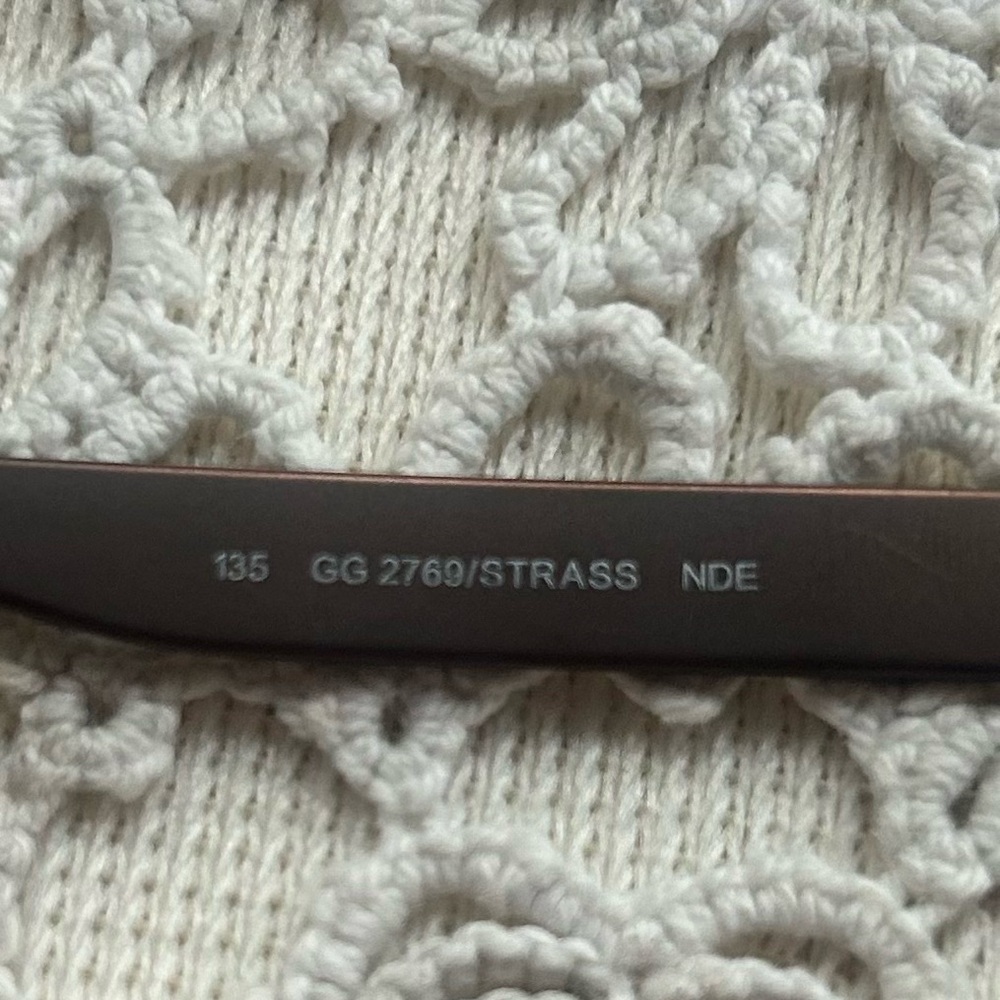 Gucci GG2769 STRASS GSD Eyeglasses Frames‎ w/ Case 135 Made in Italy - Picture 7 of 16